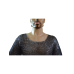 Flat Mixed Solid with Pin Riveted Chainmail Shirt Chest 40