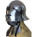 Medieval Gothic Sallet Helmet with Bevor 16 Gauge Steel