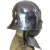 Medieval Gothic Sallet Helmet with Bevor 16 Gauge Steel