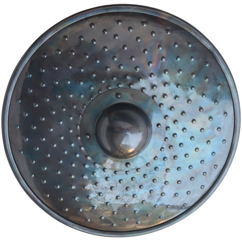 Medieval Round 16 Gauge Shield Fire Black