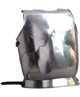 Medieval Knight Steel Body Armor Roman Muscle Plate Cuirass with Leather Strap